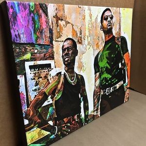 Bad boys canvas print wall art size 16x20